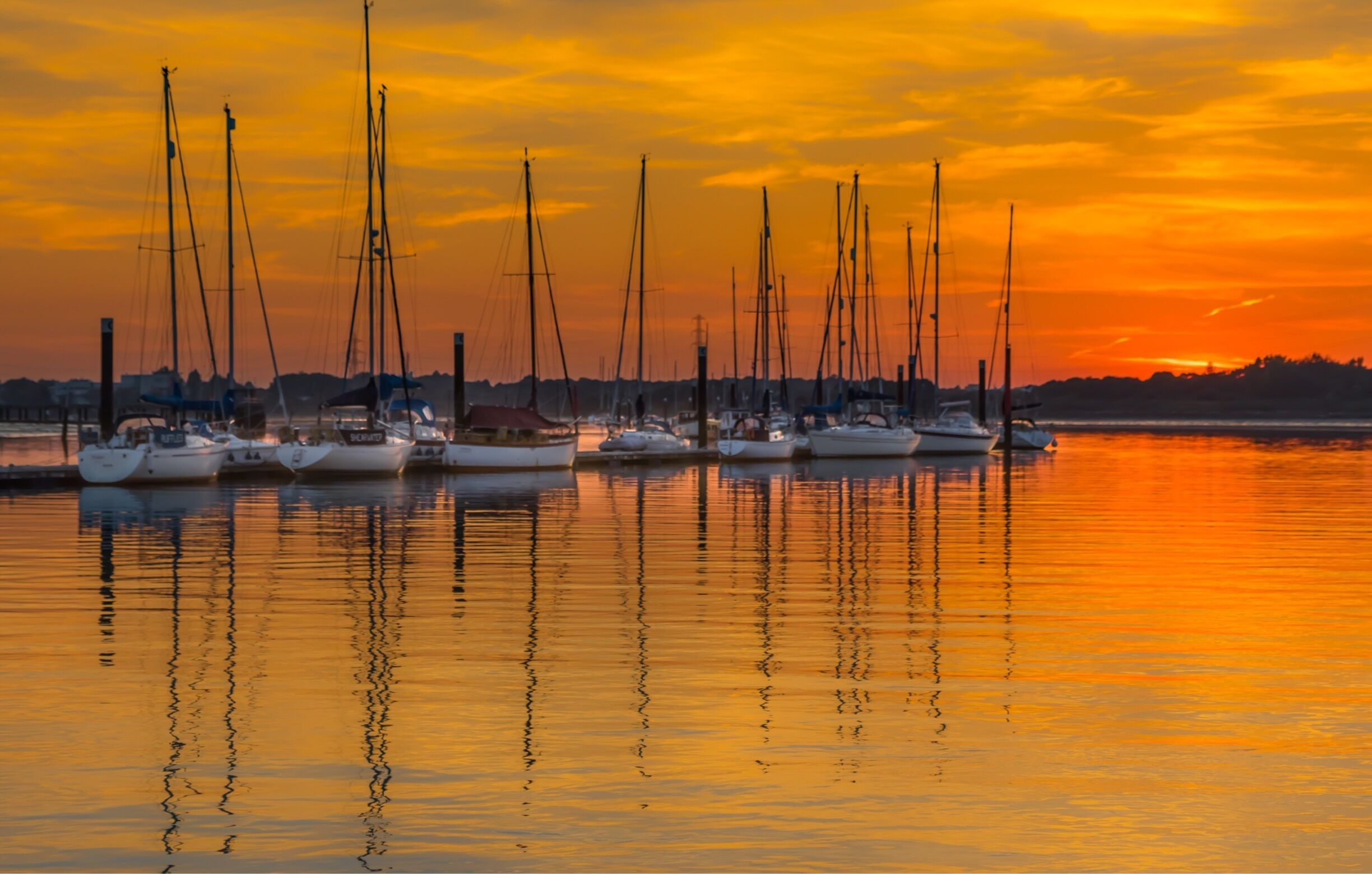 The end of a great day on the water. 