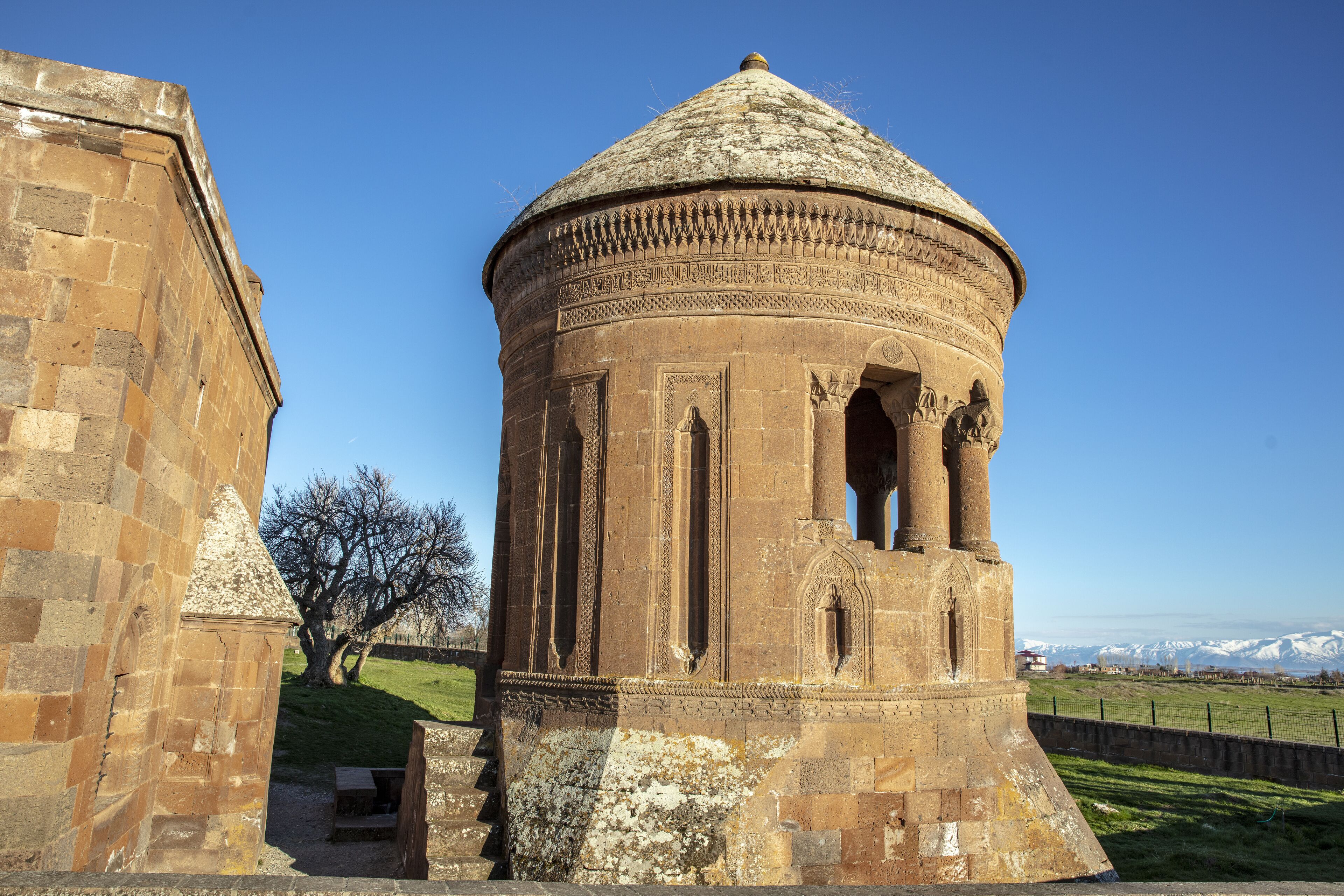 Emir Bayindir Kumbet (tomb) is a mediaval Seljuk mausolem
