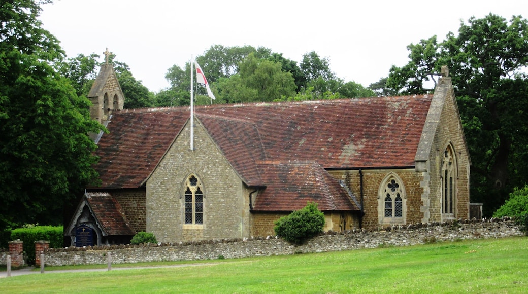 St John the Evangelist's Church, Old Kiln Lane, Churt, Borough of Waverley, Surrey, England.