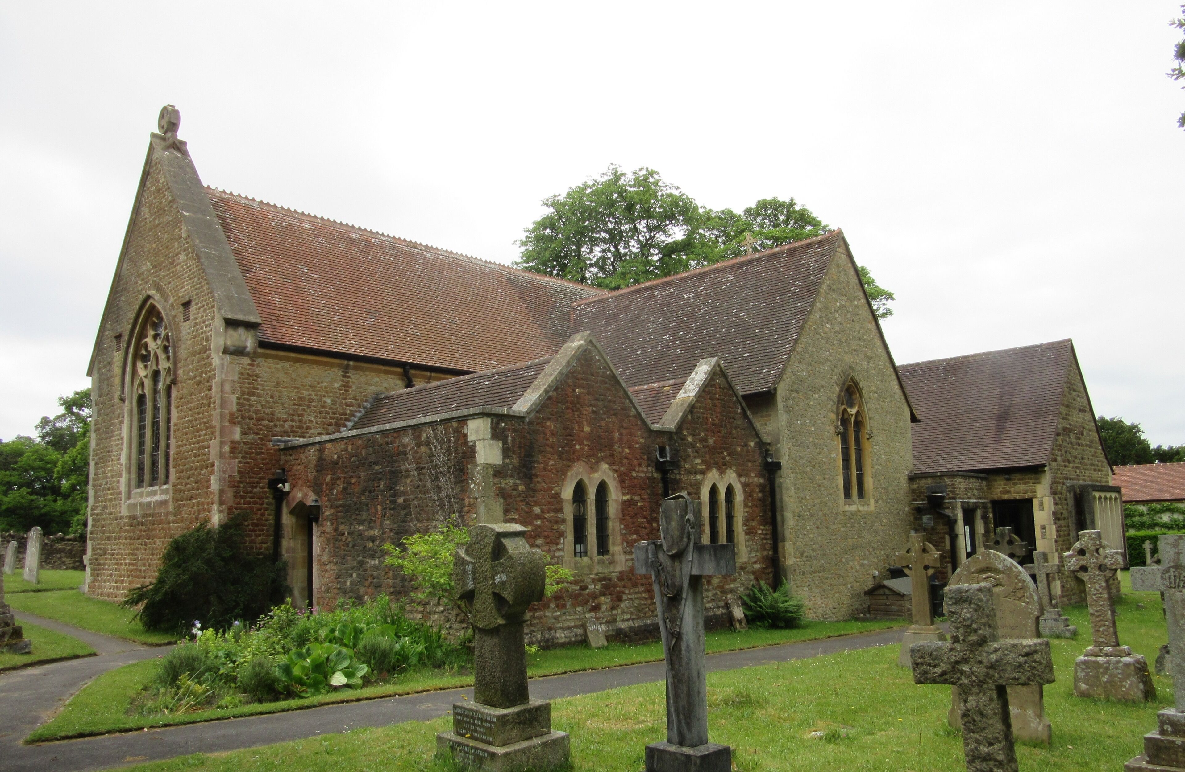 St John the Evangelist's Church, Old Kiln Lane, Churt, Borough of Waverley, Surrey, England.