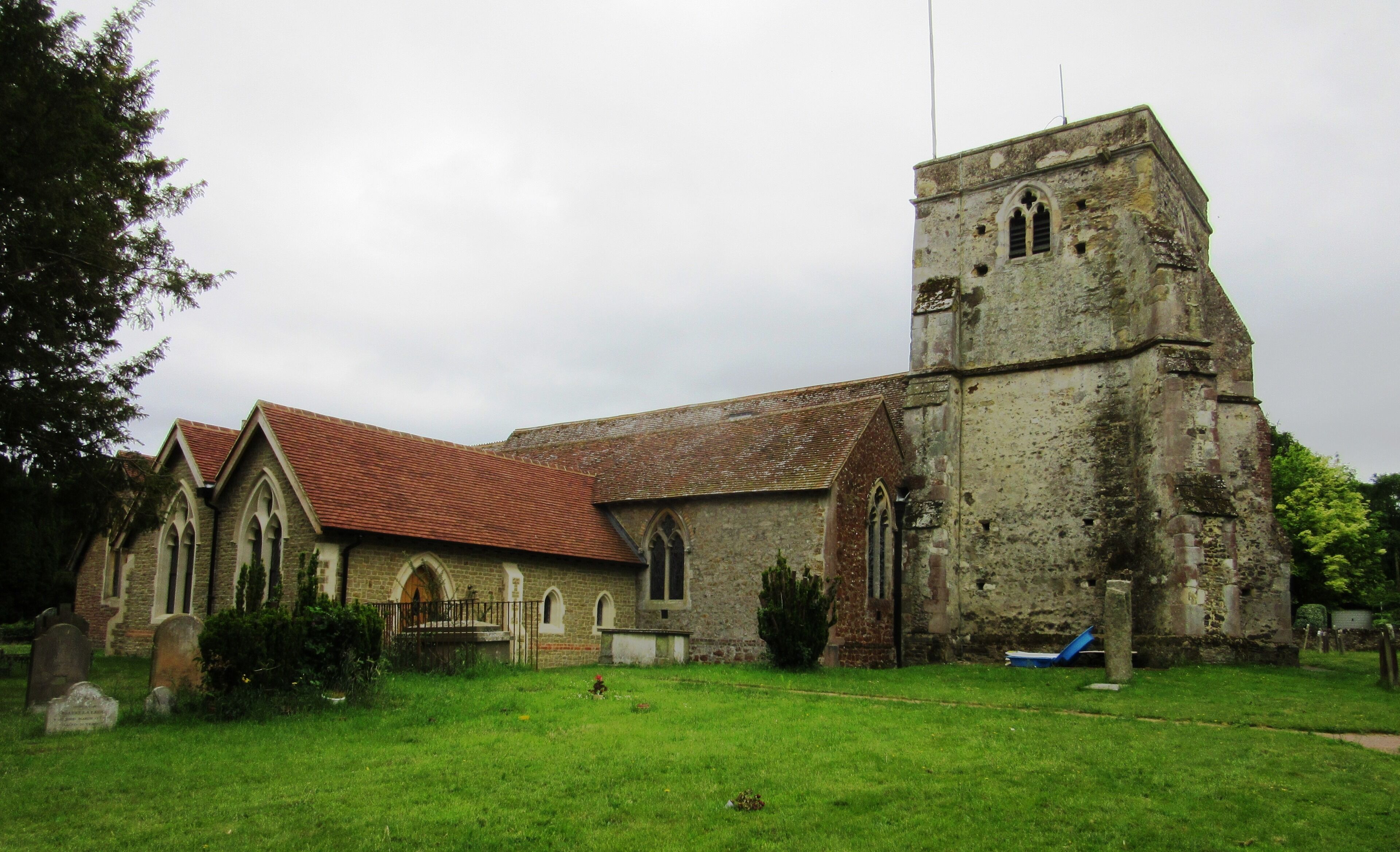 St Mary the Virgin's Church, Frensham Street, Frensham, Borough of Waverley, Surrey, England.