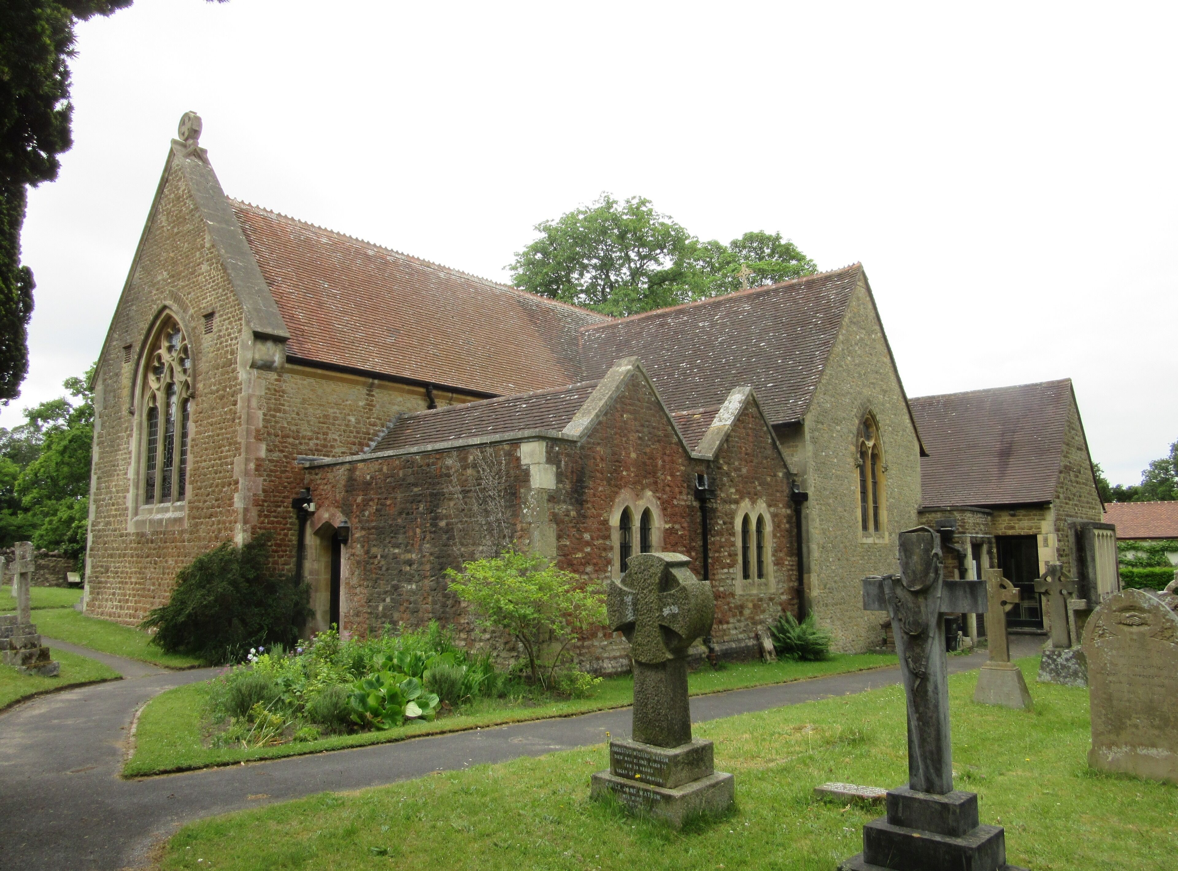 St John the Evangelist's Church, Old Kiln Lane, Churt, Borough of Waverley, Surrey, England.