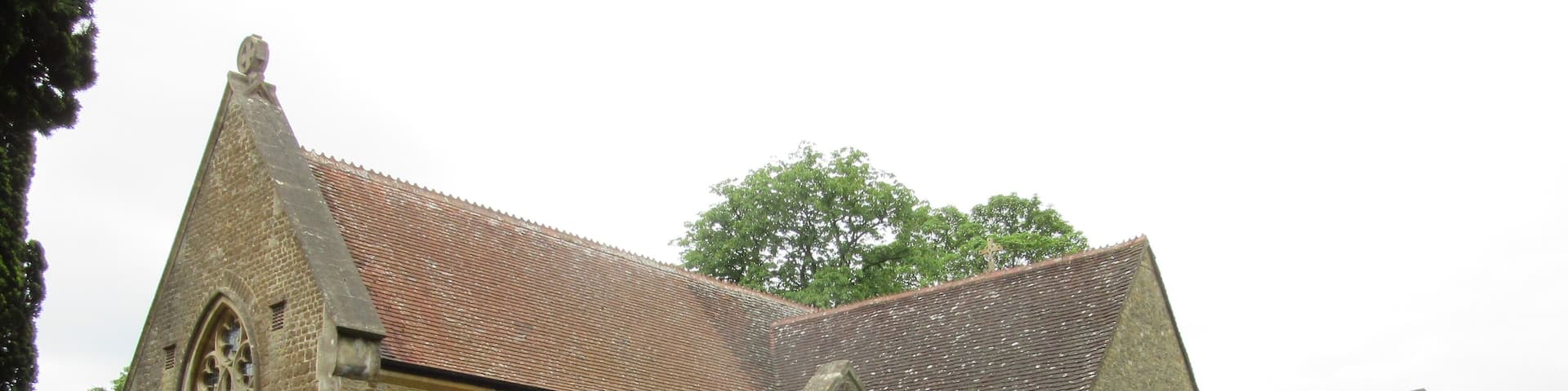 St John the Evangelist's Church, Old Kiln Lane, Churt, Borough of Waverley, Surrey, England.