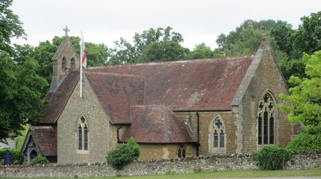 St John the Evangelist's Church, Old Kiln Lane, Churt, Borough of Waverley, Surrey, England.