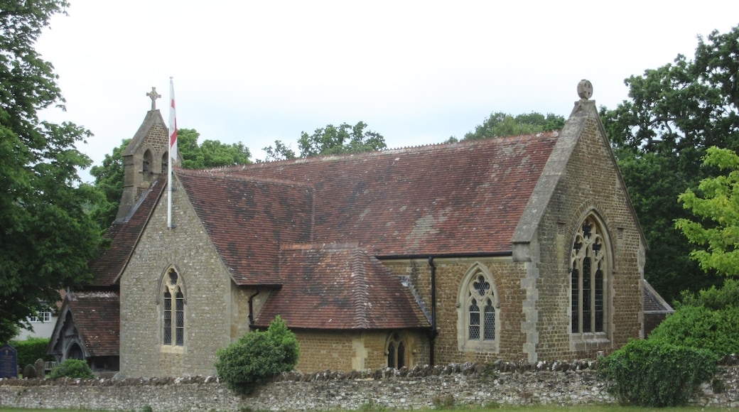 St John the Evangelist's Church, Old Kiln Lane, Churt, Borough of Waverley, Surrey, England.