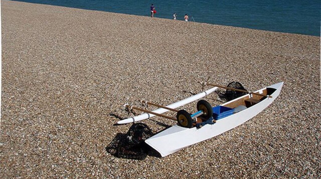 The beach at Sandgate