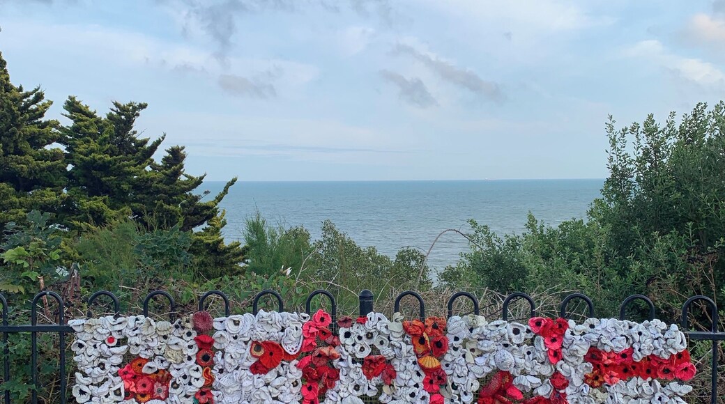 Lovely peace sign made of cloth