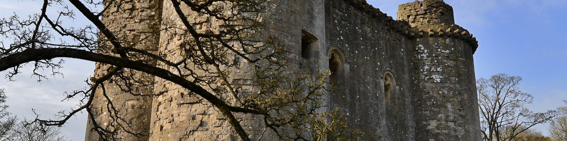 Nunney Castle: South tower