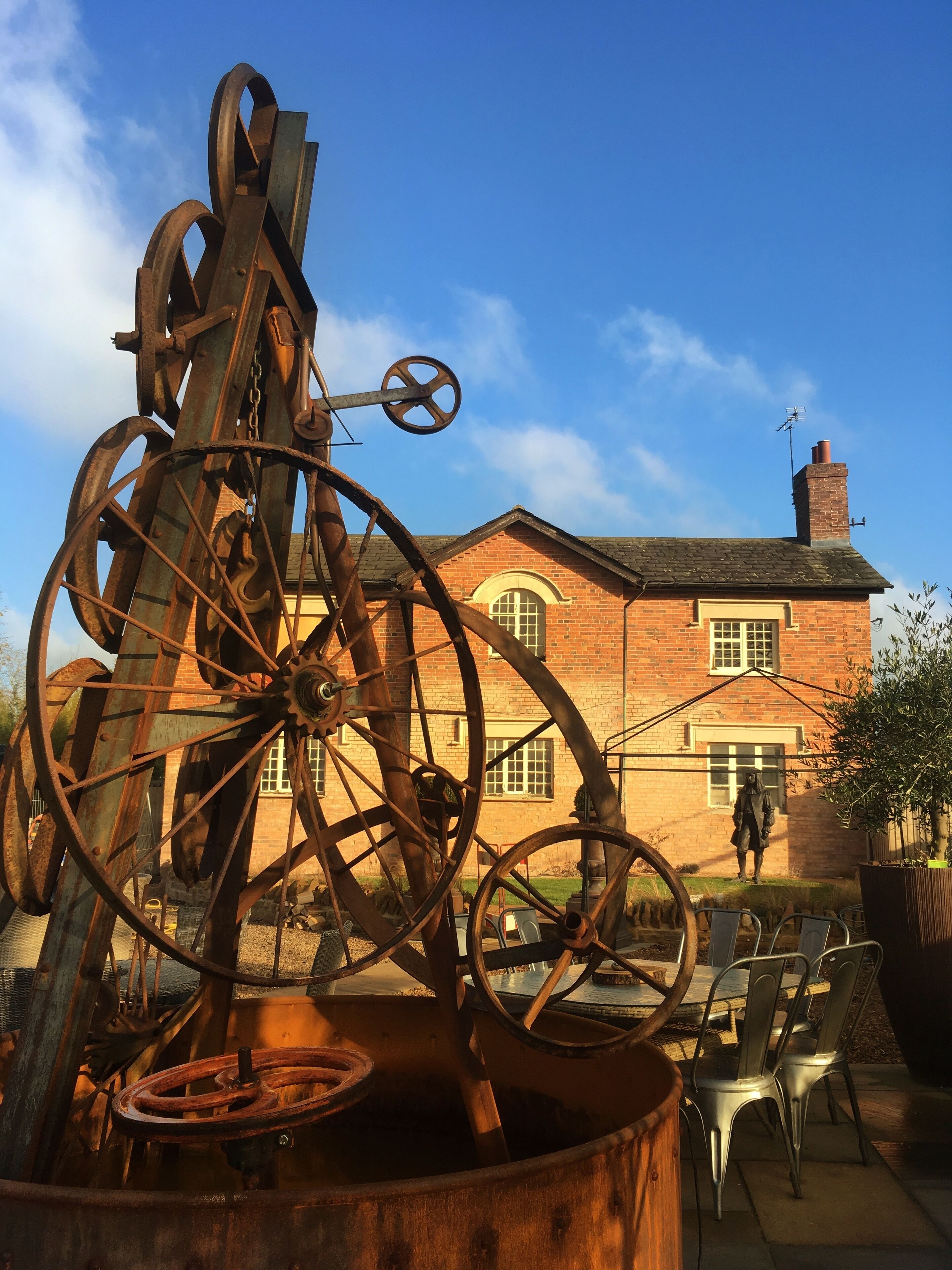 The Engine Yard at Belvoir castle.