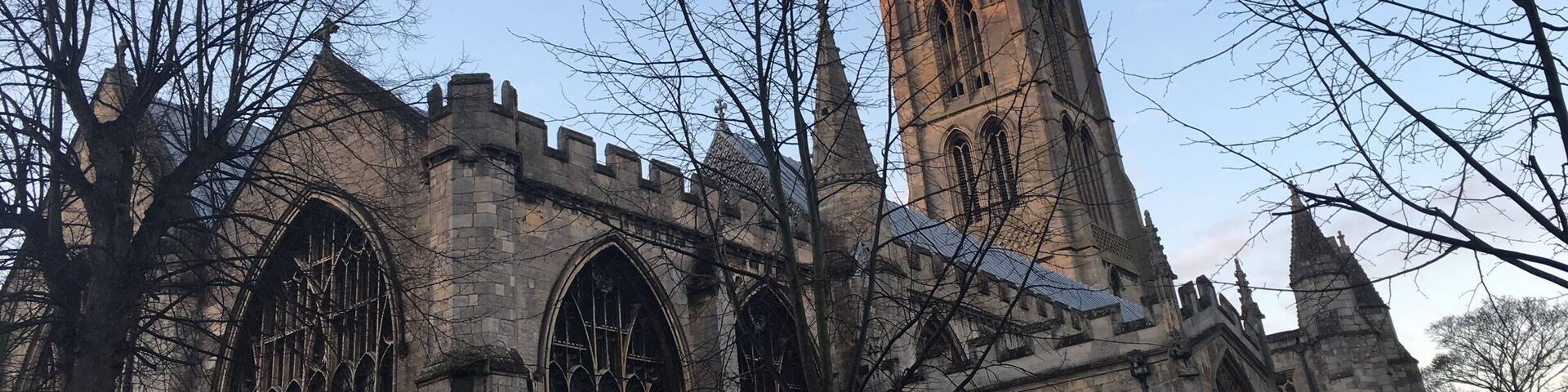 Crisp winters morning in Grantham