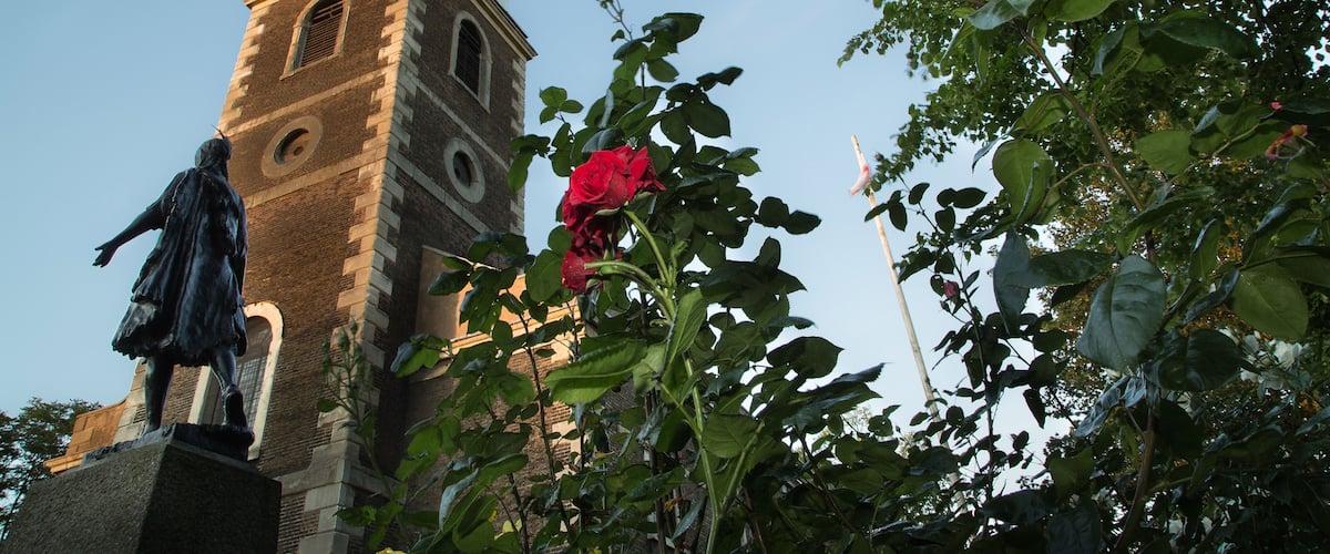 Churchyard in Gravesend uk