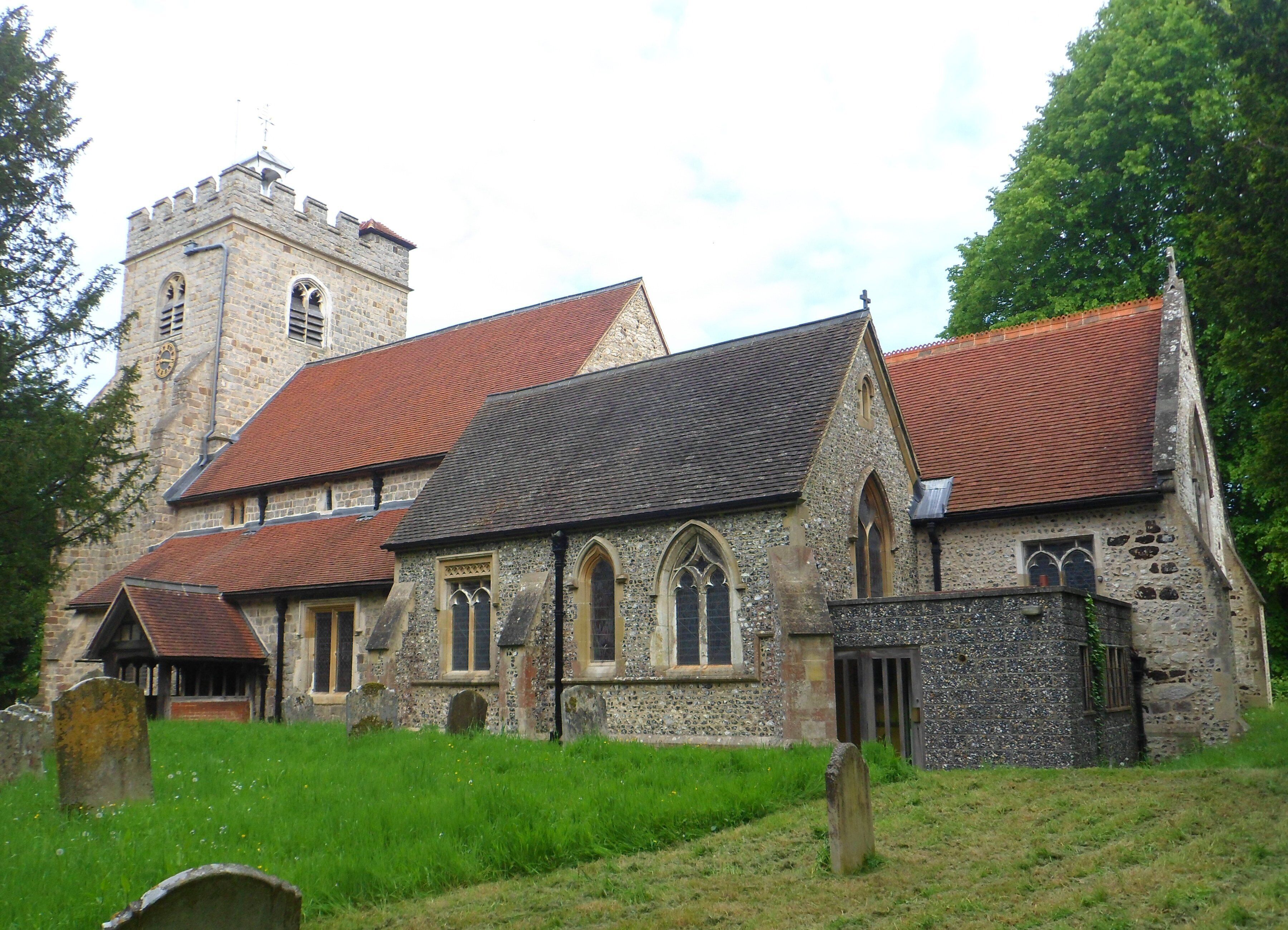 St Mary the Virgin's Church, Worplesdon Road, Worplesdon, Borough of Guildford, Surrey, England.
