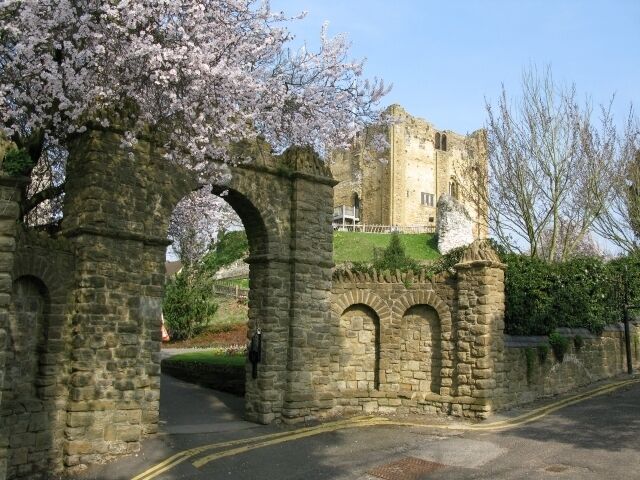 Guildford castle in early spring. Found this shot had already been submitted 1194930 by Colin Smith (no relation) 10 days earlier! Note how much the almond blossom has come out.