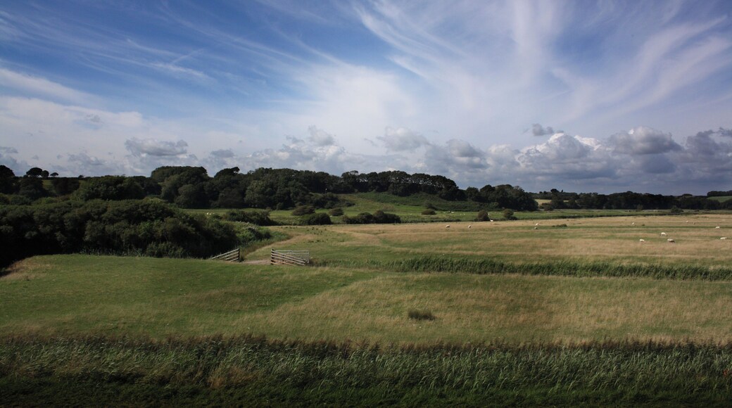 Coast path, Pett Level Road, Near Rye