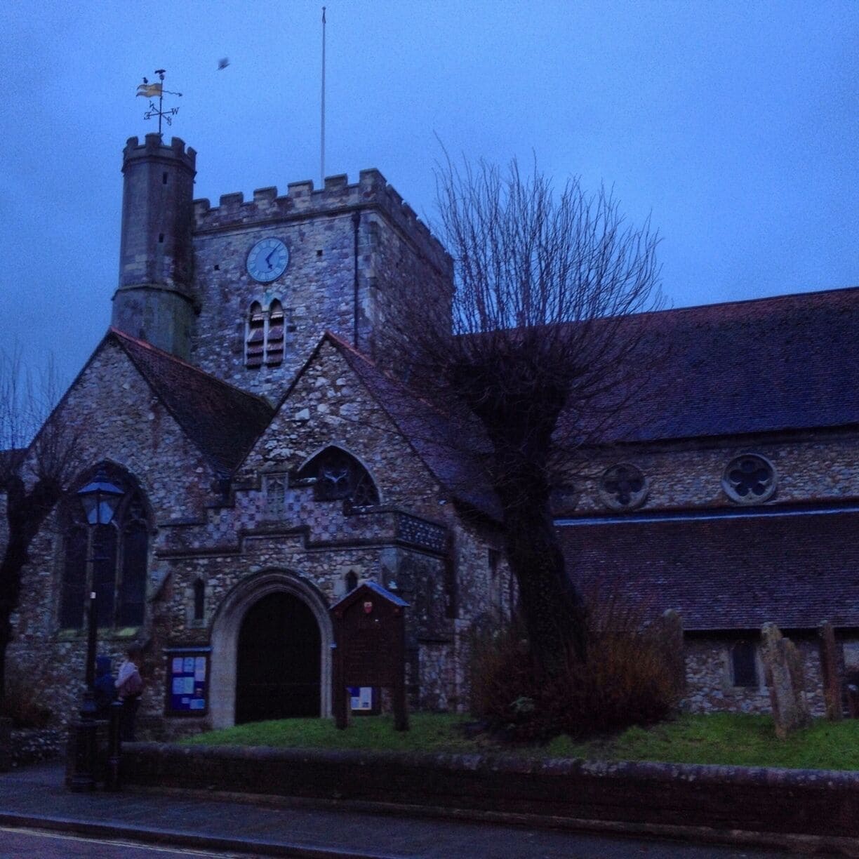 St Faiths Church in the centre of Havant in Hampshire 