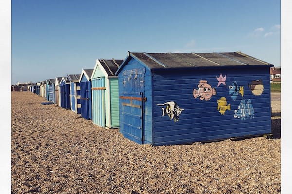 Fabulous beach for walking Flynn, our rescue 😊