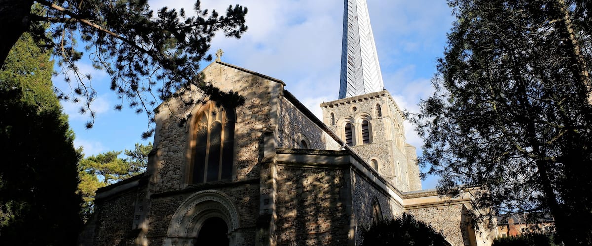St Mary's Church, Hemel Hempstead, Hertfordshire, England, UK