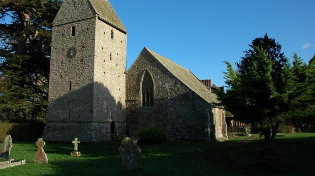 Kinnersley church Kinnersley church is dedicated to St James and dates back to the 12th century and contains some interesting monuments.