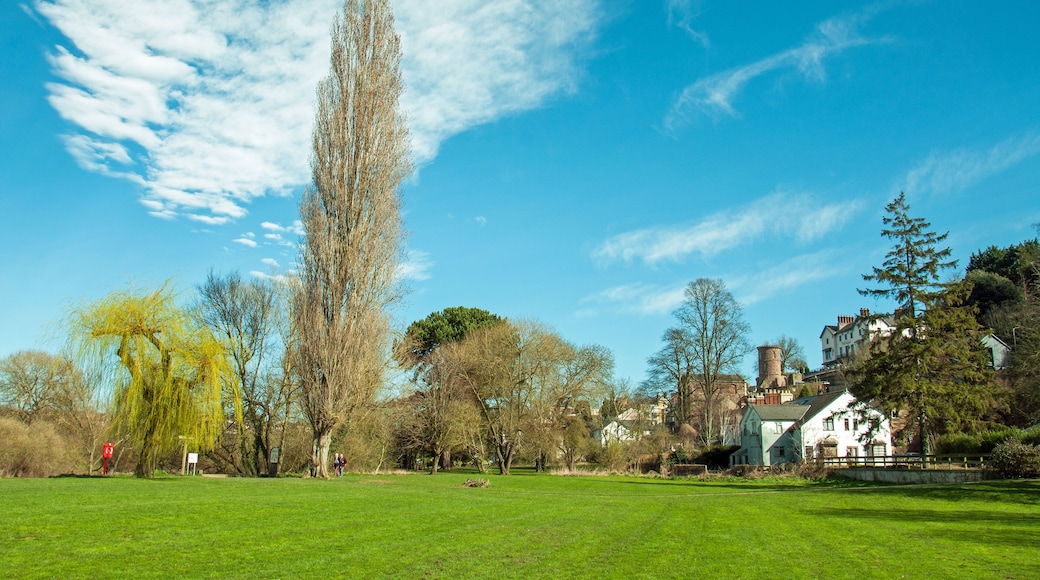 Springtime scenery in Ross-on-Wye, Herefordshire, England