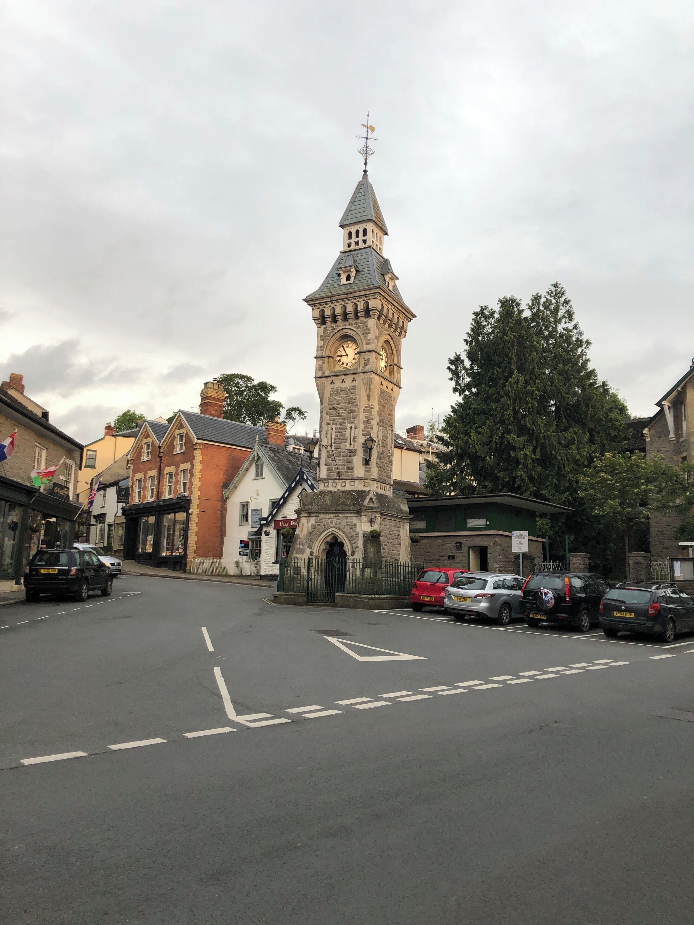 According to the plaque this tower was built in 1884 for the sum of £600 and stands 65ft tall, just thought it was a cool discovery