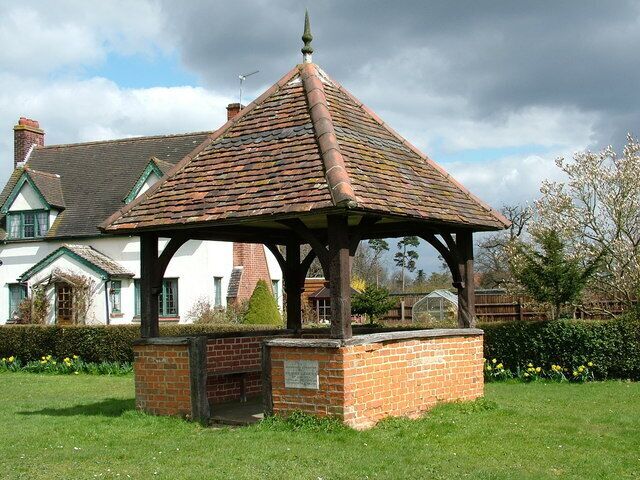 Bramfield Shelter Built 2 June 1953 to commemorate Queen Elizabeth's Coronation it was originally the village well house.