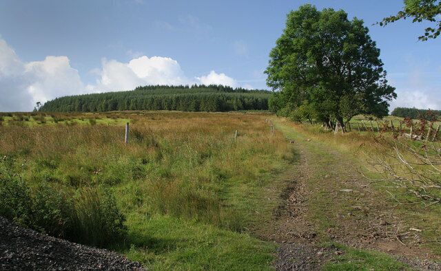 Parmontley Plantation Track leading up to Parmontley Plantation.