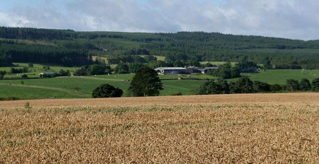 White House White House Farm seen from Slaley.
