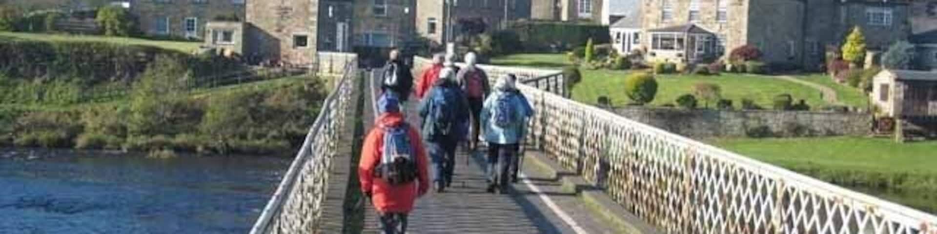 Wark Bridge This distinctly rickety bridge, the only one over the North Tyne between Bellingham and Chollerford, is subject to severe restrictions (3 tonnes, 2 metre width) http://www.northumberland.gov.uk/BB_News.asp?BB_Bulletin_ID=3671 The £4 million cost of replacing it means that any improvement is very much in the long term.
