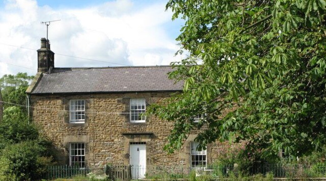 Cottage on Wark village green