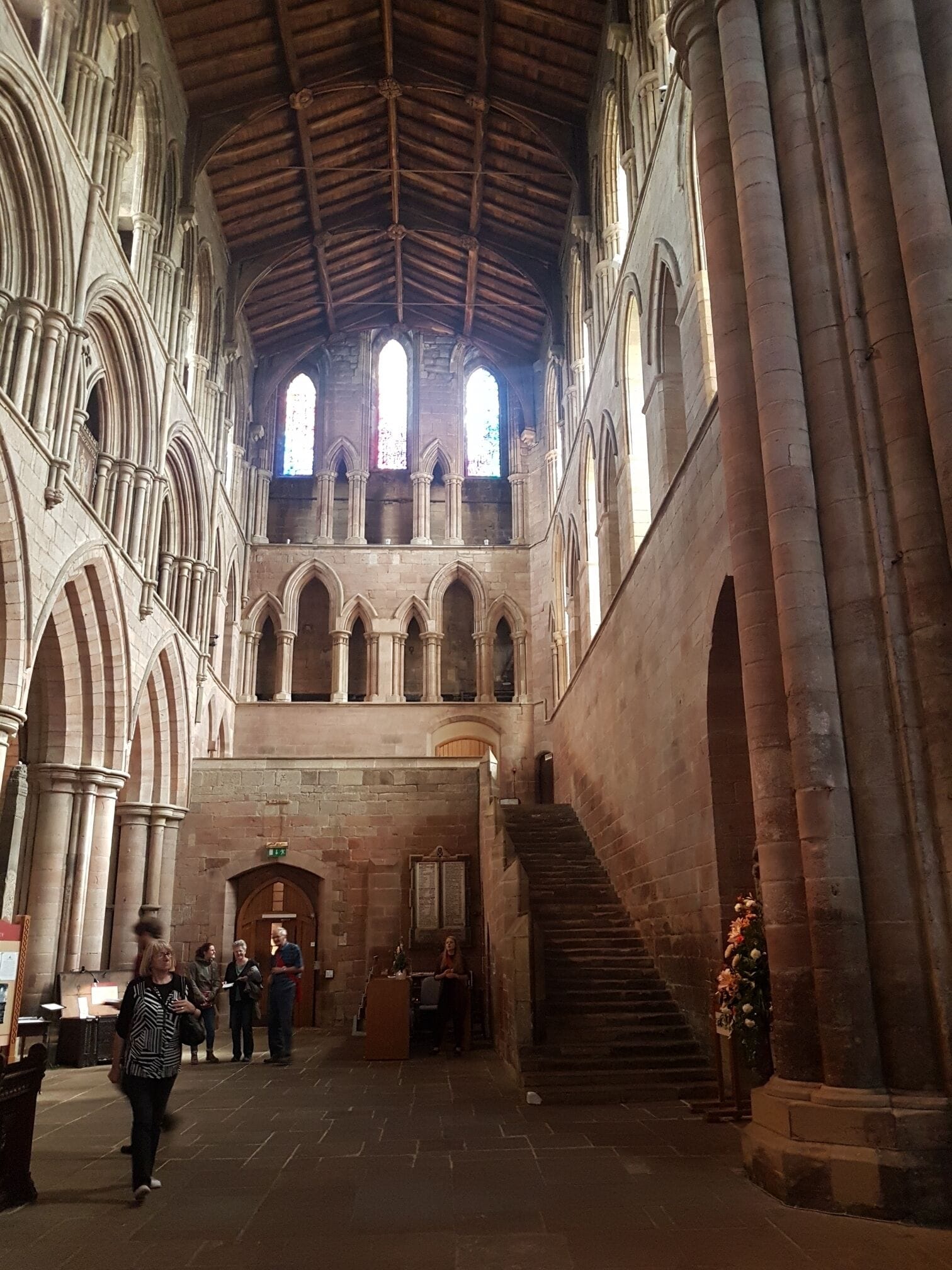 Hexham Abbey. Well worth a visit of you are in the area it's stunning!