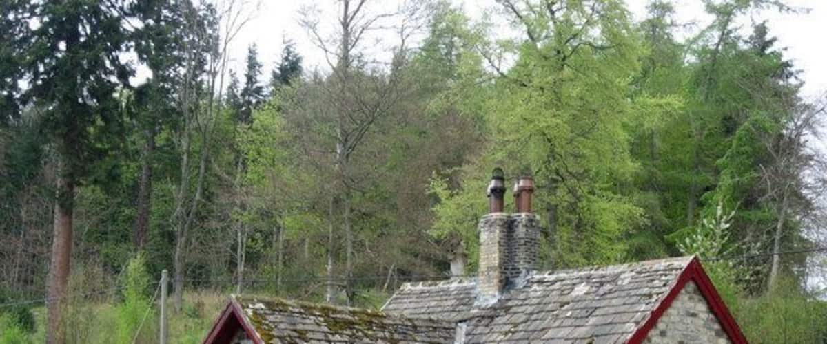 Toll cottage The old toll house on the A686.