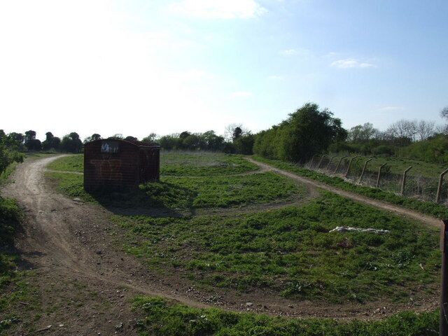 A little motocross track near Astwick I don't think this is an official track.