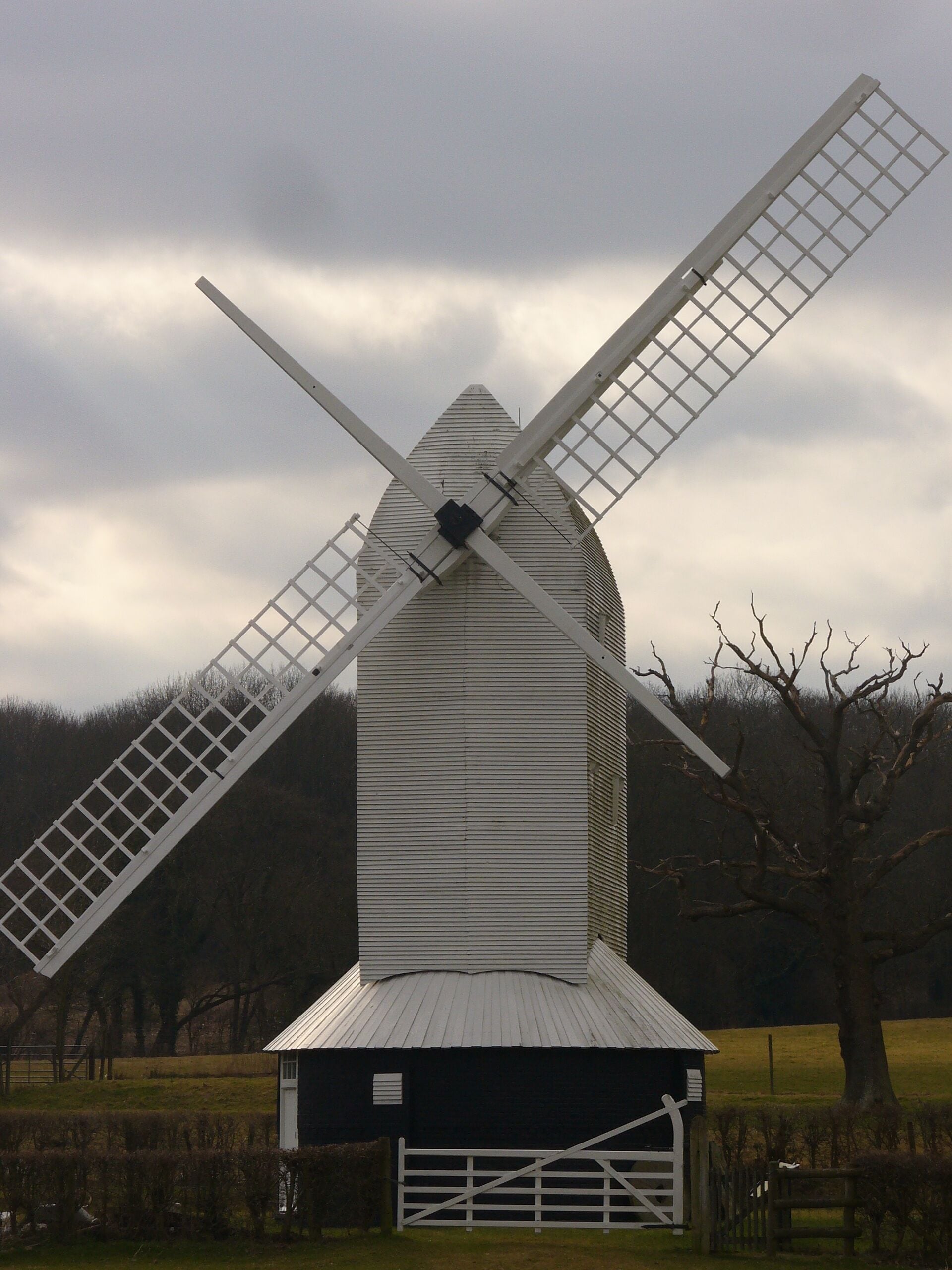 Lowfield Heath Windmill, Charlwood This wooden post-mill on Rectory Lane, Charlwood is now a visitor attraction during the summer months. http://www.ockleywindmill.co.uk/lowfieldheathwindmill.htm