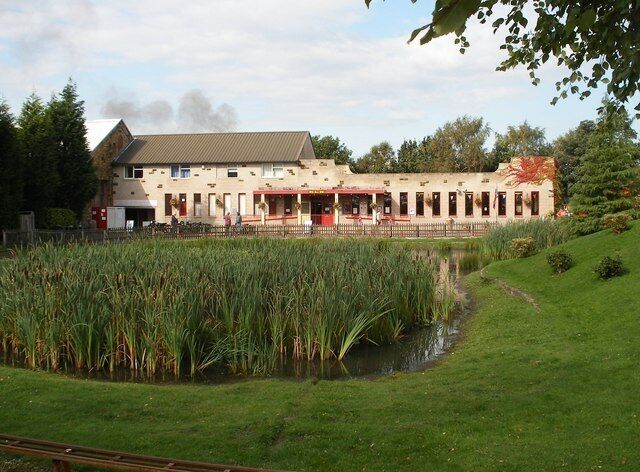 Kirklees Light Railway This narrow gauge line follows the old Standard gauge line. This station at Clayton West is the eastern terminus.
