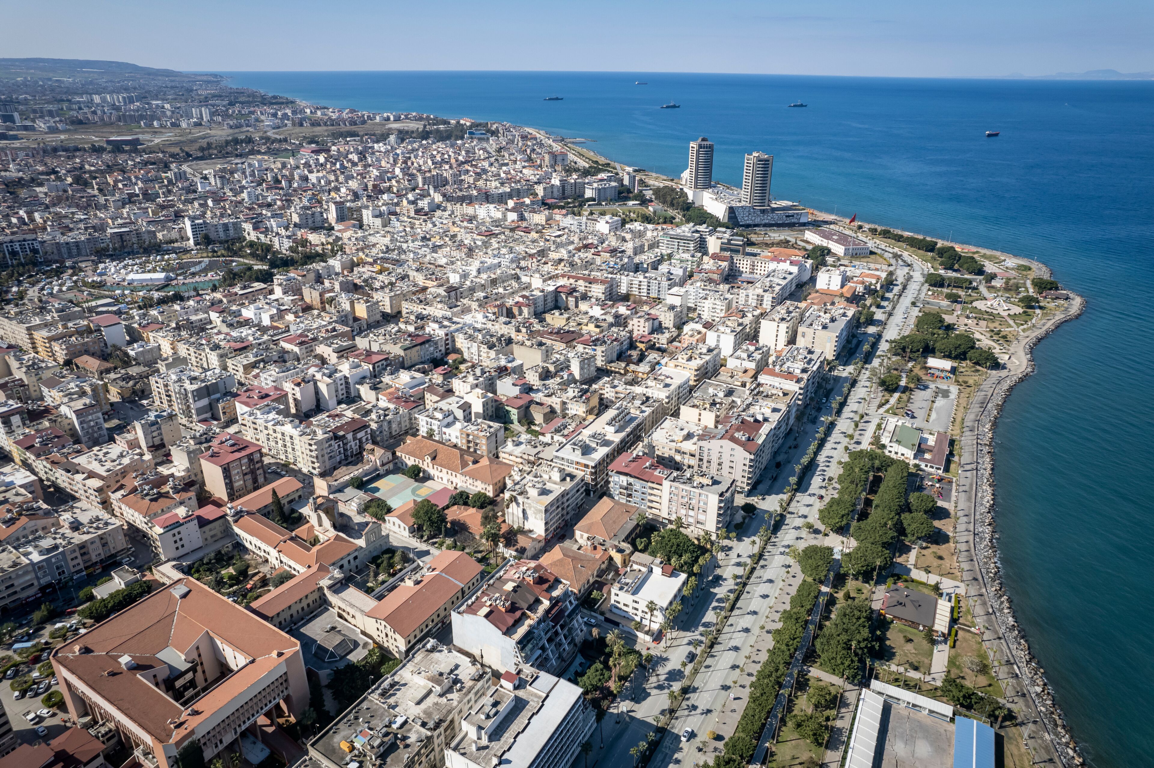 Turkey and Syria Earthquake Appeal. Hatay drone photo