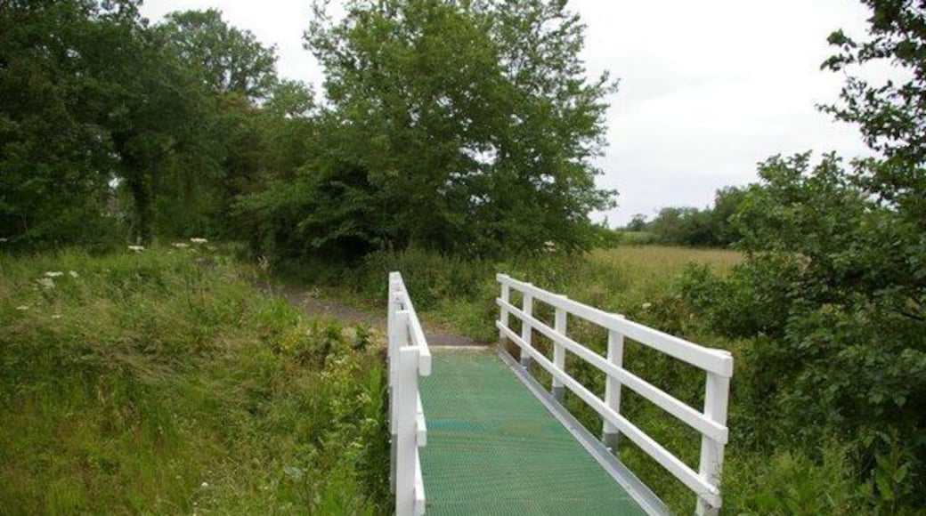 Bridge over a stream at Abbots Ripton, Cambridgeshire
