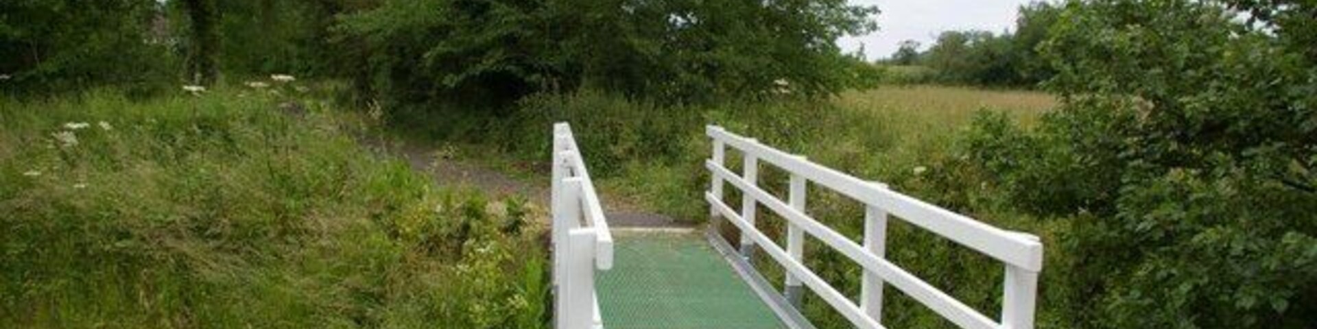 Bridge over a stream at Abbots Ripton, Cambridgeshire