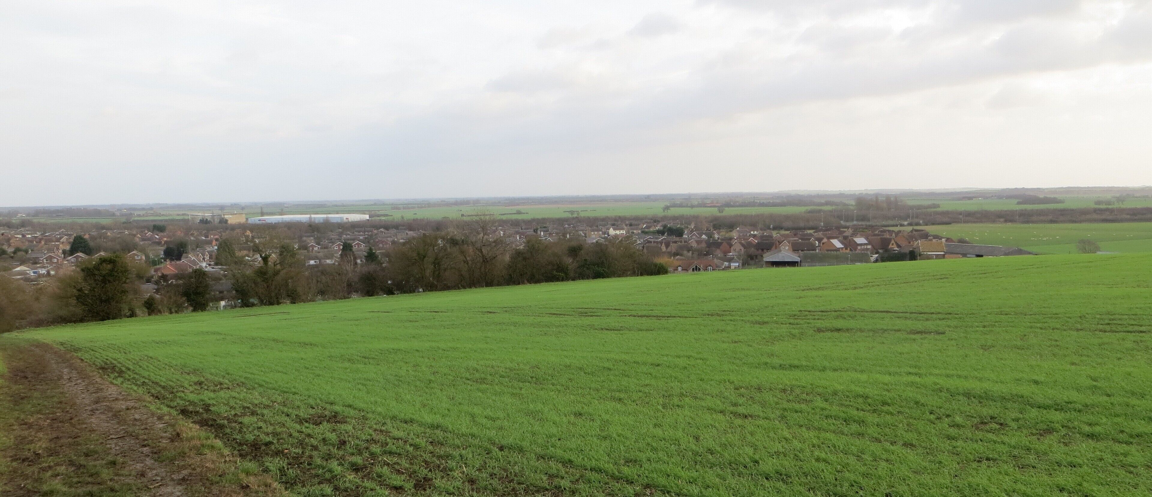Looking out to the Fens - December 2015