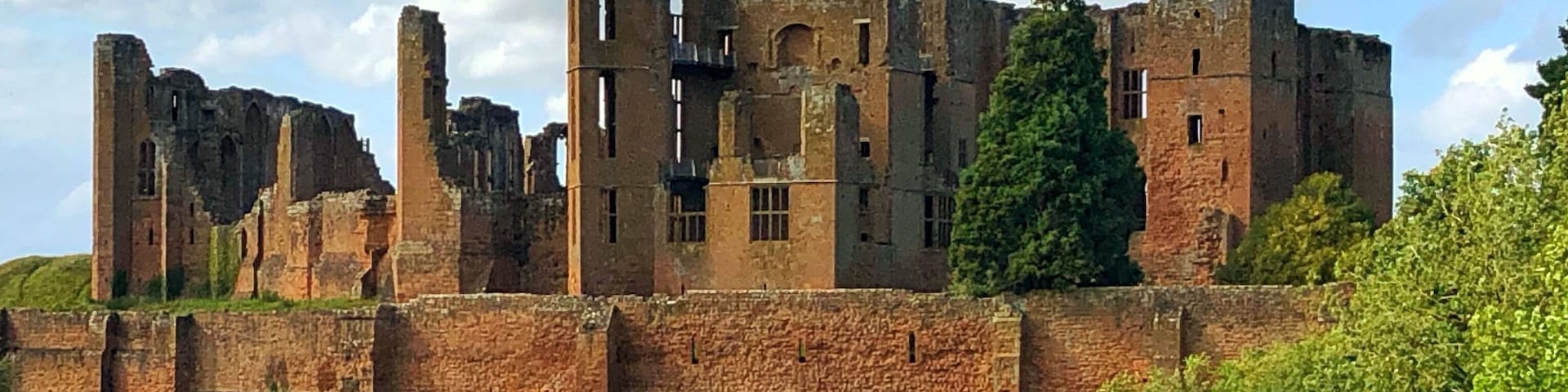 Over 900 years old,  part mediaeval fortress and Elizabethan mansion it’s an impressive place to visit. 
Maintained and run by English Heritage there is a restored garden to explore as well as the opportunity to climb the towers for views across the surrounding countryside. There are often regular events run here too to enjoy.