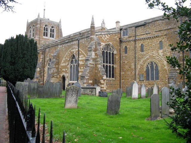 Rothwell Holy Trinity Parish Church Longest church in Northamptonshire. 25 Sept 2008