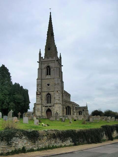 Church of St Nicholas, Islip. The Church has American connections - in the chancel is a monument to Mary Washington, whose husband John was uncle of the John Laurence Washington who sailed to America in 1657, becoming the great-granfather of the President.