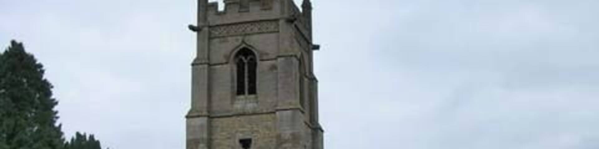 Church of St Nicholas, Islip. The Church has American connections - in the chancel is a monument to Mary Washington, whose husband John was uncle of the John Laurence Washington who sailed to America in 1657, becoming the great-granfather of the President.
