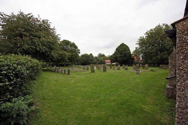 All Saints, Boughton, Norfolk - Churchyard