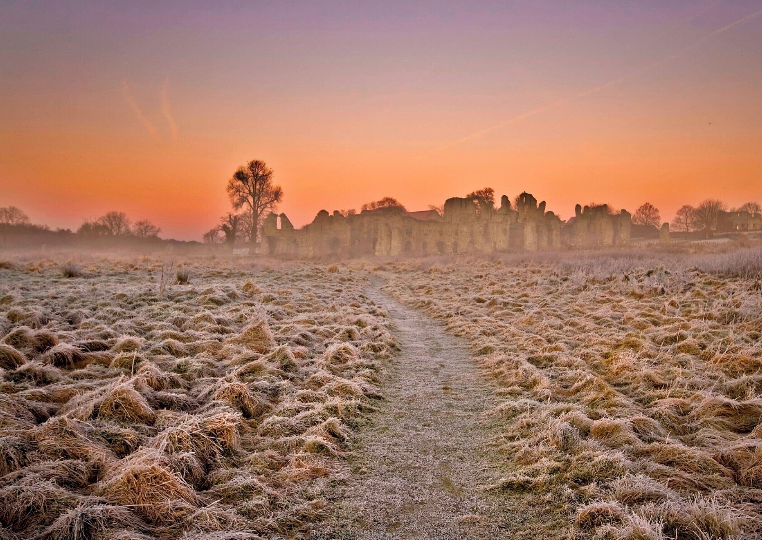 Frosty morning at the priory