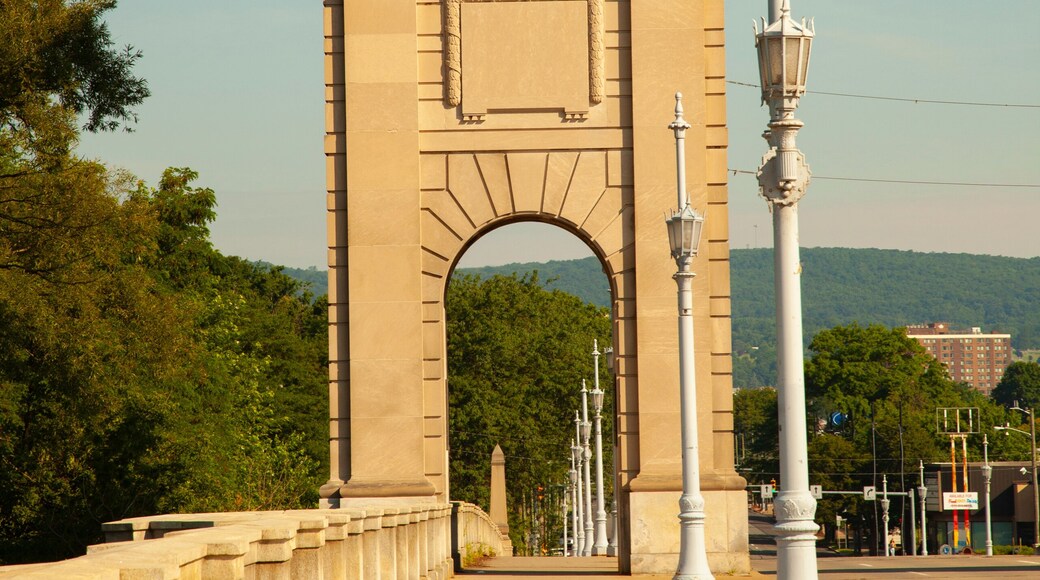Majestic Eagle Sculpture Guarding Market Street Bridge Wilkes-Barre Pennsylvania