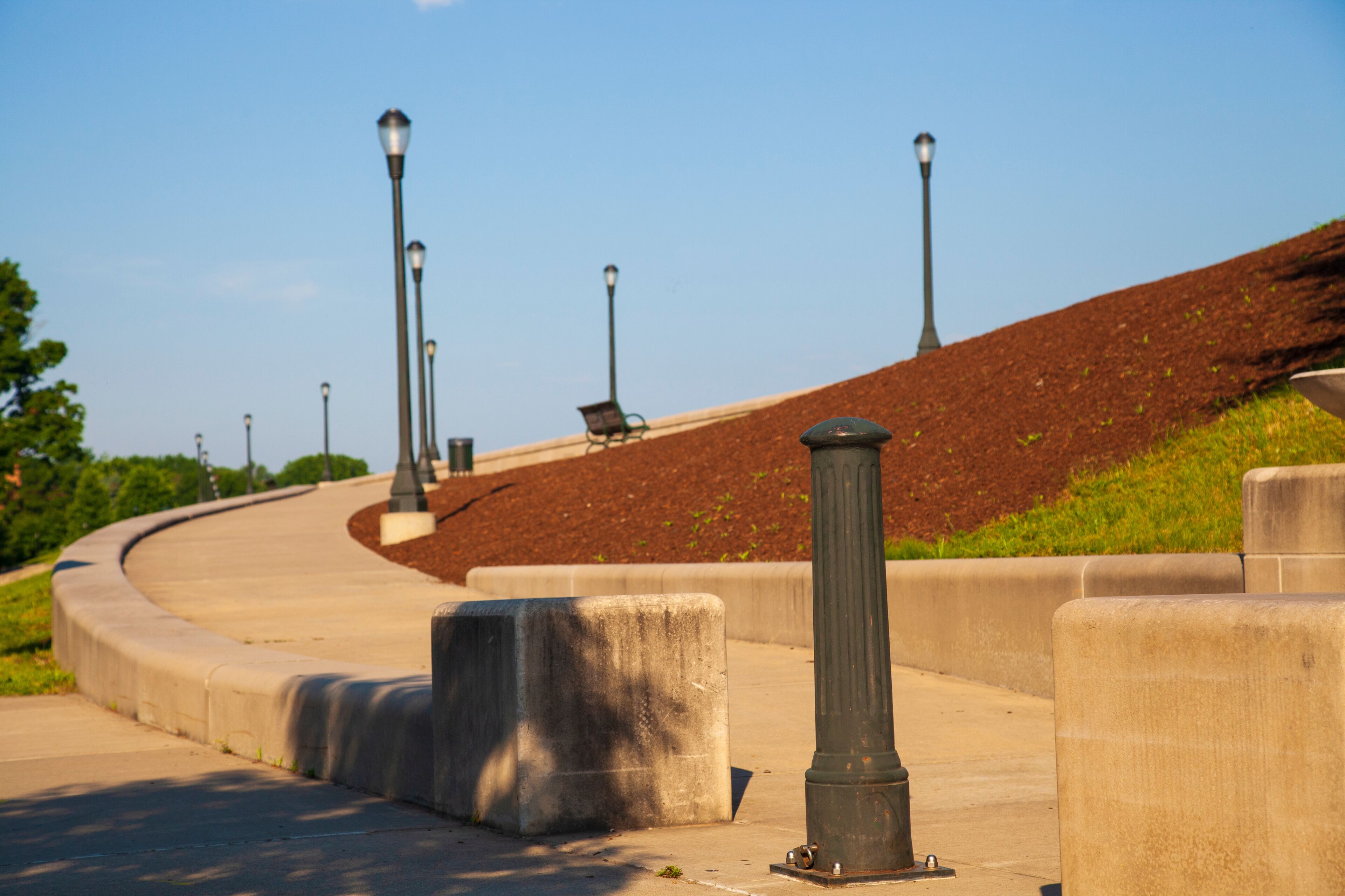 Riverside Park, Concrete Walkway Wilkes-Barre PA