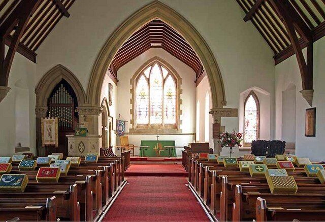 All Saints, Staveley, North Yorkshire - East end