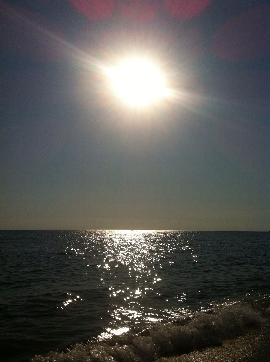 Beautiful sunset in Alanya, Turkey