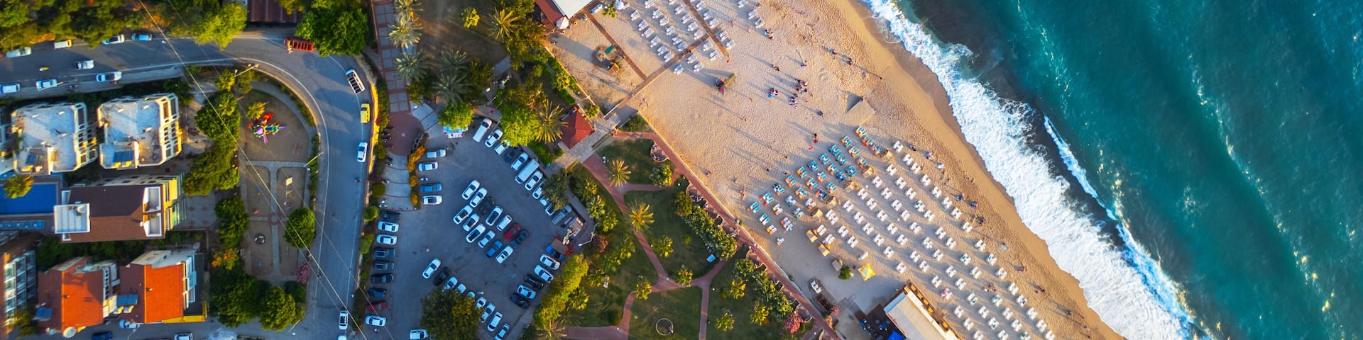 Cleopatra Beach at Golden Hour - Alanya, Türkiye