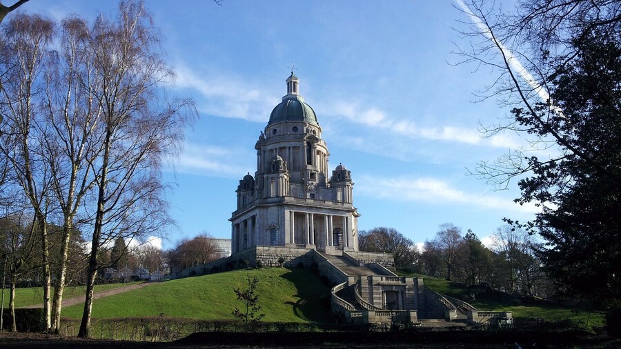 Our Beautiful Hollie posing in front of the Spectacular Ashton Memorial in Williamson Park, Lancaster.
Built between 1907 and 1909 by millionaire industrialist Lord Ashton in memory of his second wife, Jessy, at a cost of over £80,000.
Architect: John Belcher - Wikipedia
#LifeatExpedia #Parks #BVSBlue
#mybackyard #History